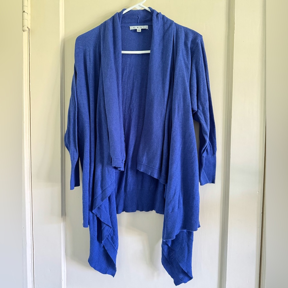CAbi Style #835 Open Cardigan, Size L